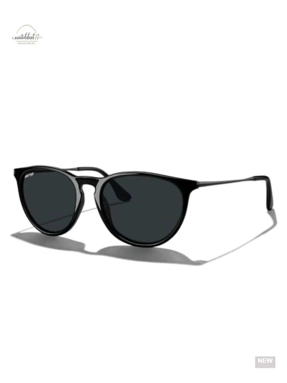 Vintage Round Mirrored Lens Polarized Sunglasses UV400 for Women Men